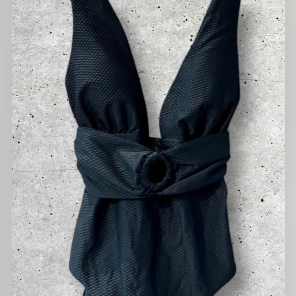 NWT Nordstrom’s Chelsea28 Belted One Piece Swimsuit - Picture 5 of 14